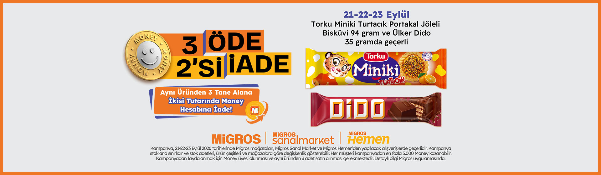 3 Al 2'si Money İade 21 - 23 Eylül