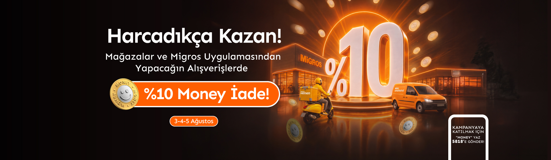 %10 Money İade Kampanyası