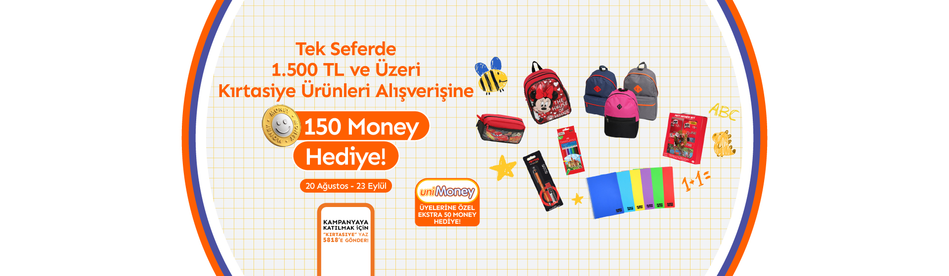 Kırtasiye Money Kampanyası
