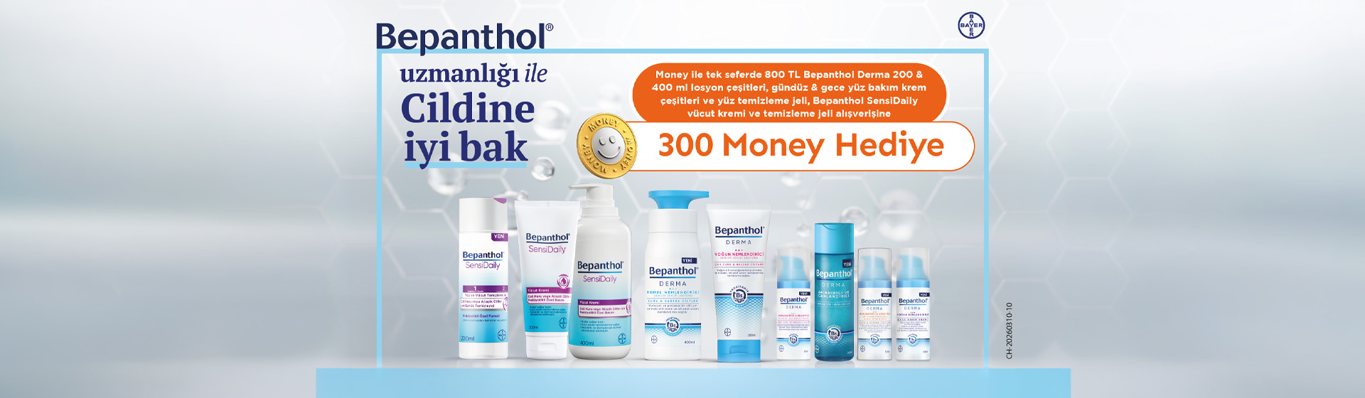 800 TL Bepanthol Alışverişine 300 Money
